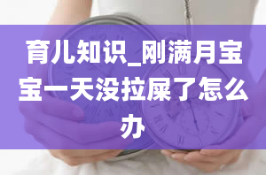 育儿知识_刚满月宝宝一天没拉屎了怎么办