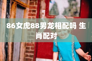 86女虎88男龙相配吗 生肖配对