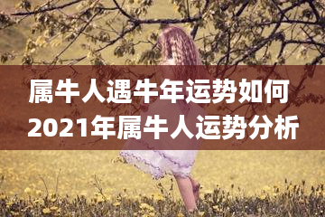 属牛人遇牛年运势如何 2021年属牛人运势分析