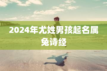 2024年尤姓男孩起名属兔诗经